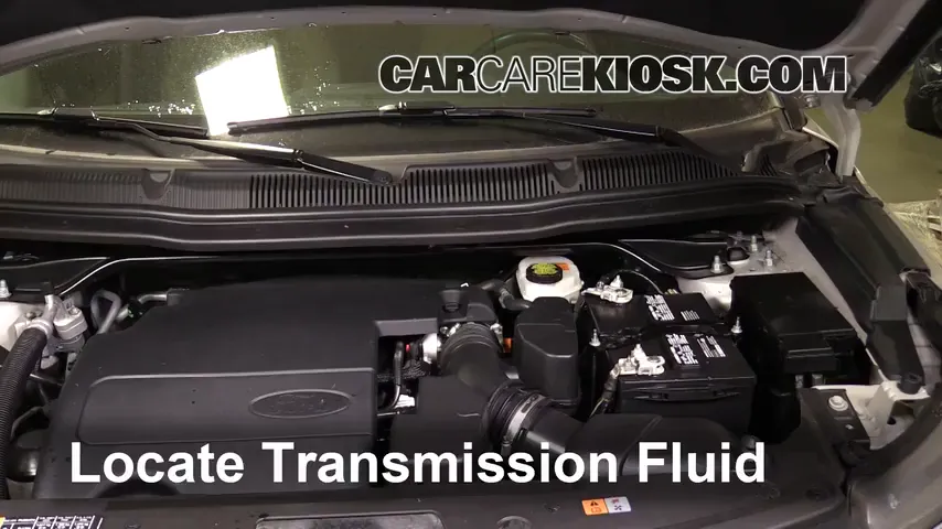 2017 Ford Explorer XLT 3.5L V6 Transmission Fluid Check Fluid Level
